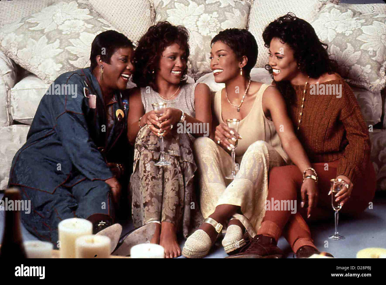 Waiting To Exhale - Warten Auf Mr. Right warten darauf, Ausatmen, Loretta Devine, Whitney Houston, Angela Bassett, Lela Rochon Doch Stockfoto