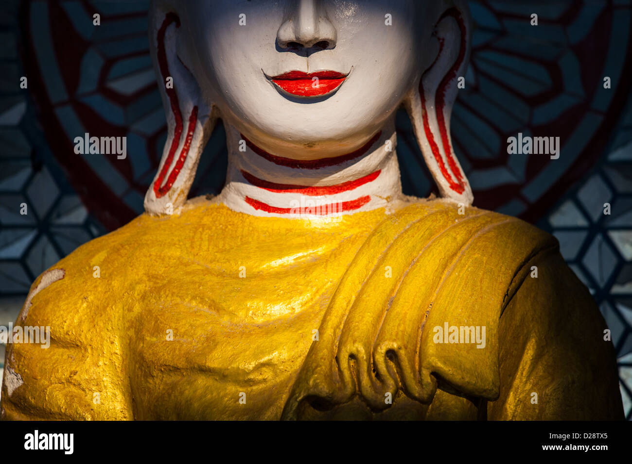 Buddha auf dem Mandalay Hill, Mandalay, Myanmar Stockfoto