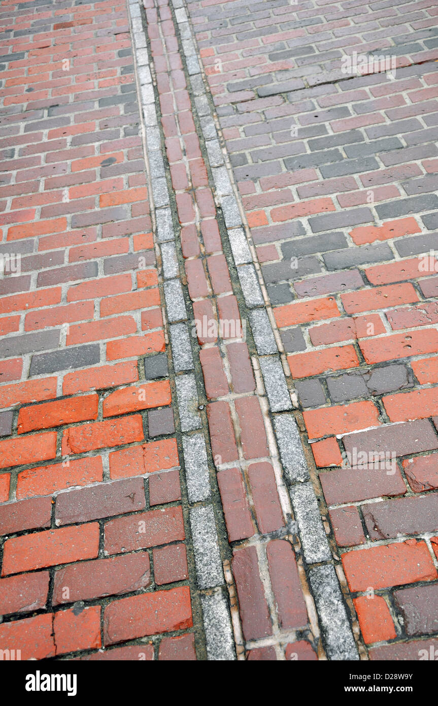 Der Freedom Trail walking Tour, Boston, Massachusetts, USA Stockfoto