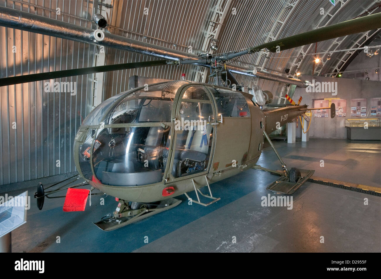 Sud-Aviation SE-3160 Alouette III Mehrzweckhubschrauber, polnische Luftfahrtmuseum in Krakau, Polen Stockfoto
