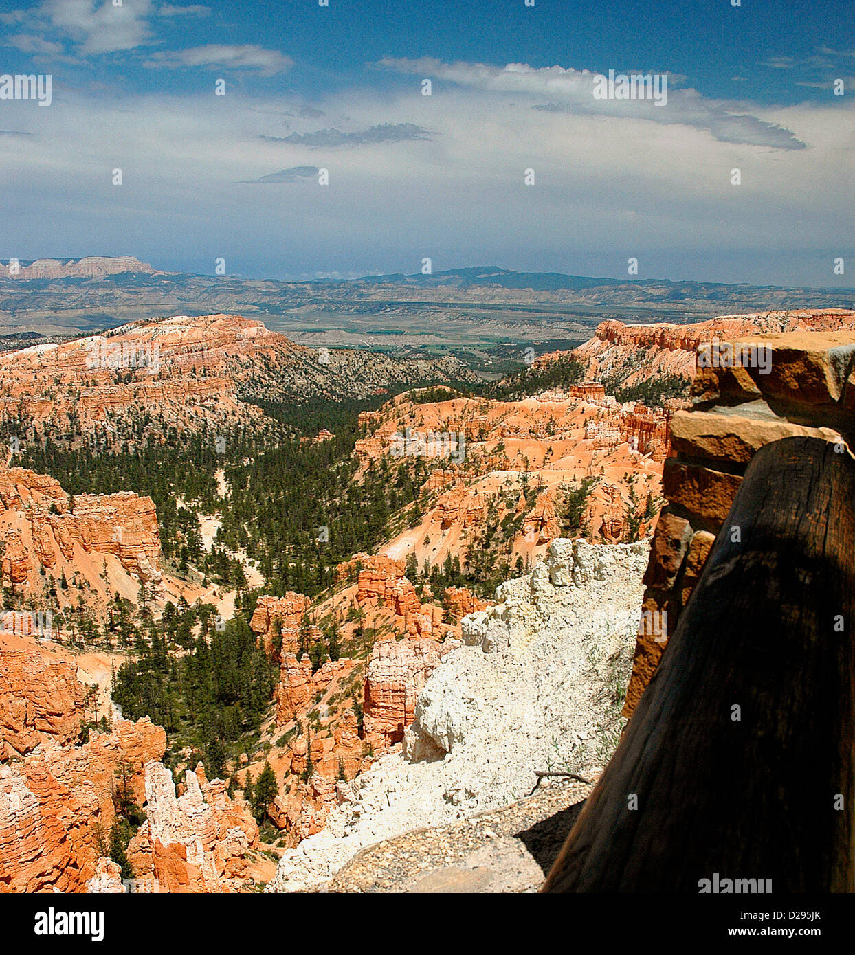 Bryce Canyon Geologie, Utah, Stockfoto