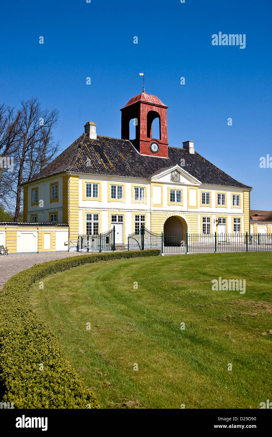Valdemar Schloss Troense, Taasin Stockfoto