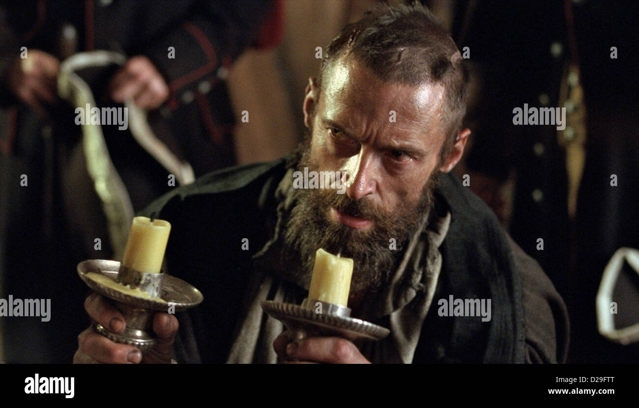 LES MISERABLES 2012 Universal Pictures Film mit Hugh Jackman als Jean Valjean Stockfoto