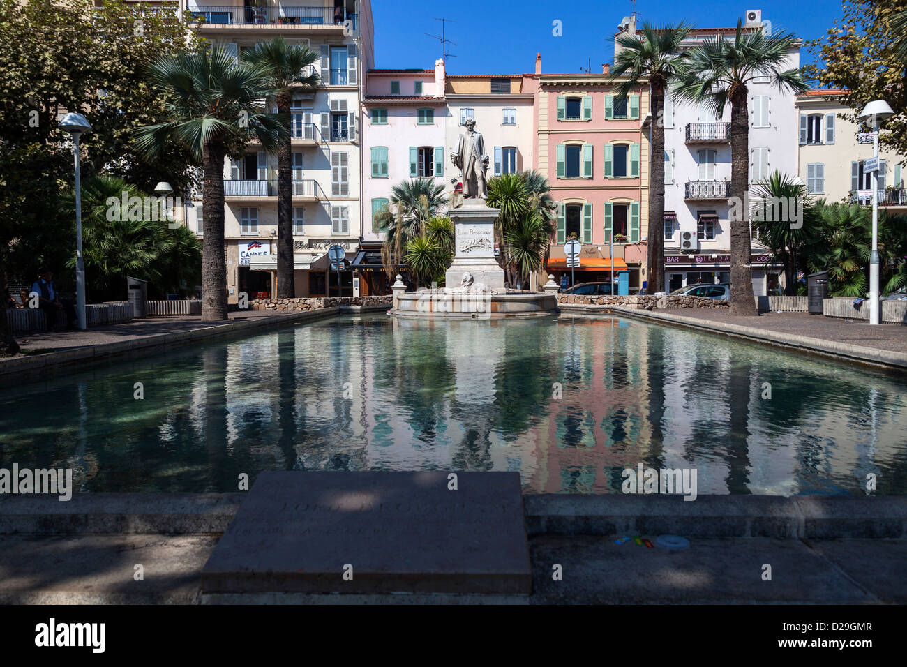 Cannes - das Mittelmeer Metropole in Frankreich Cannes - französischen Hafenstadt bin Mittelmeer Stockfoto