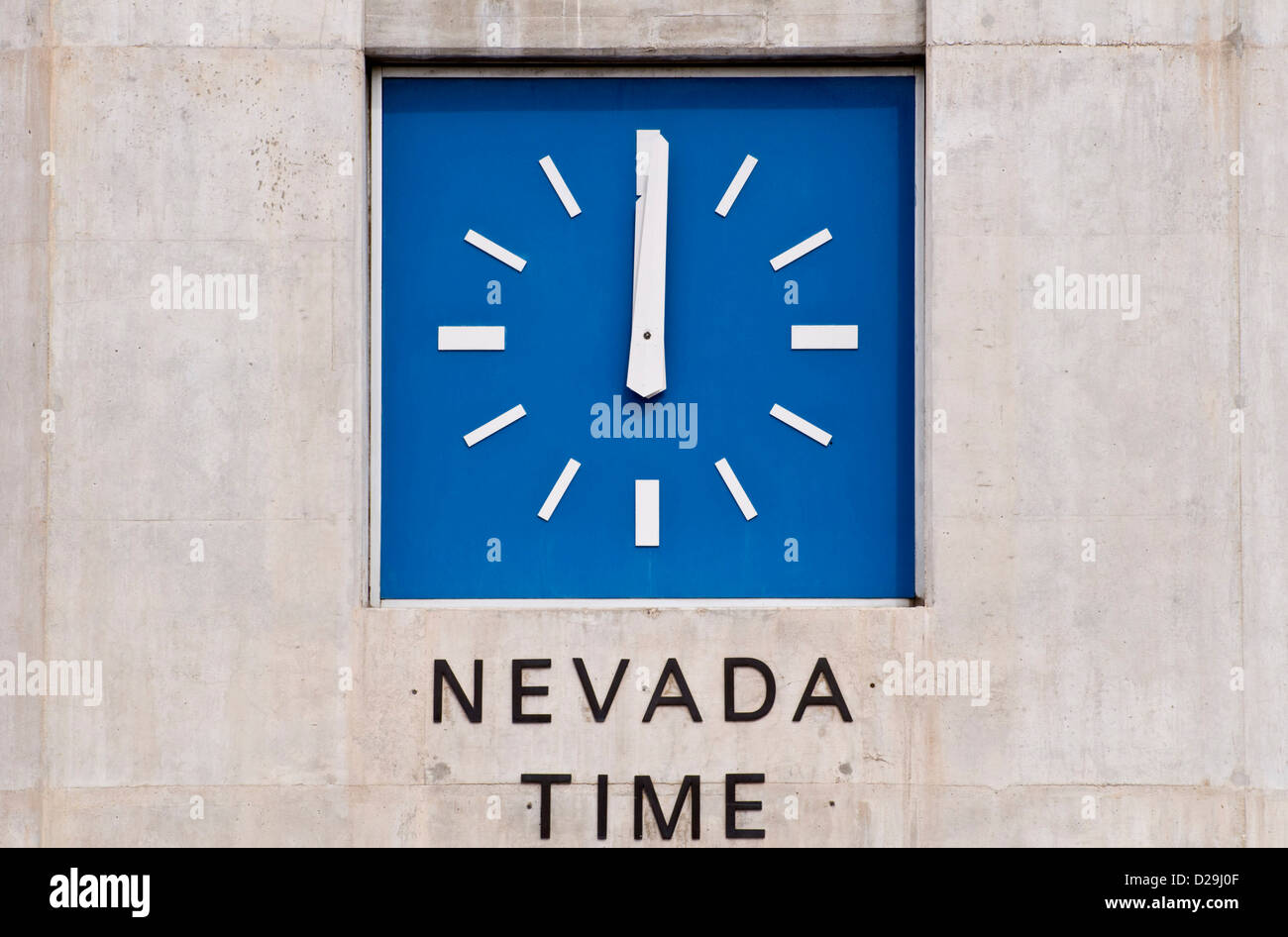 Nevada-Stechuhr Stockfoto