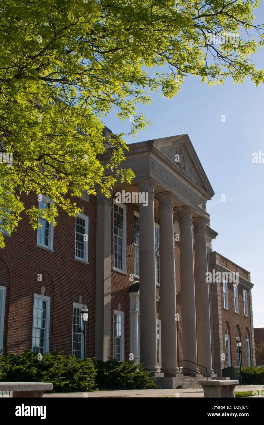 Historischen Jackson County Courthouse. Stockfoto