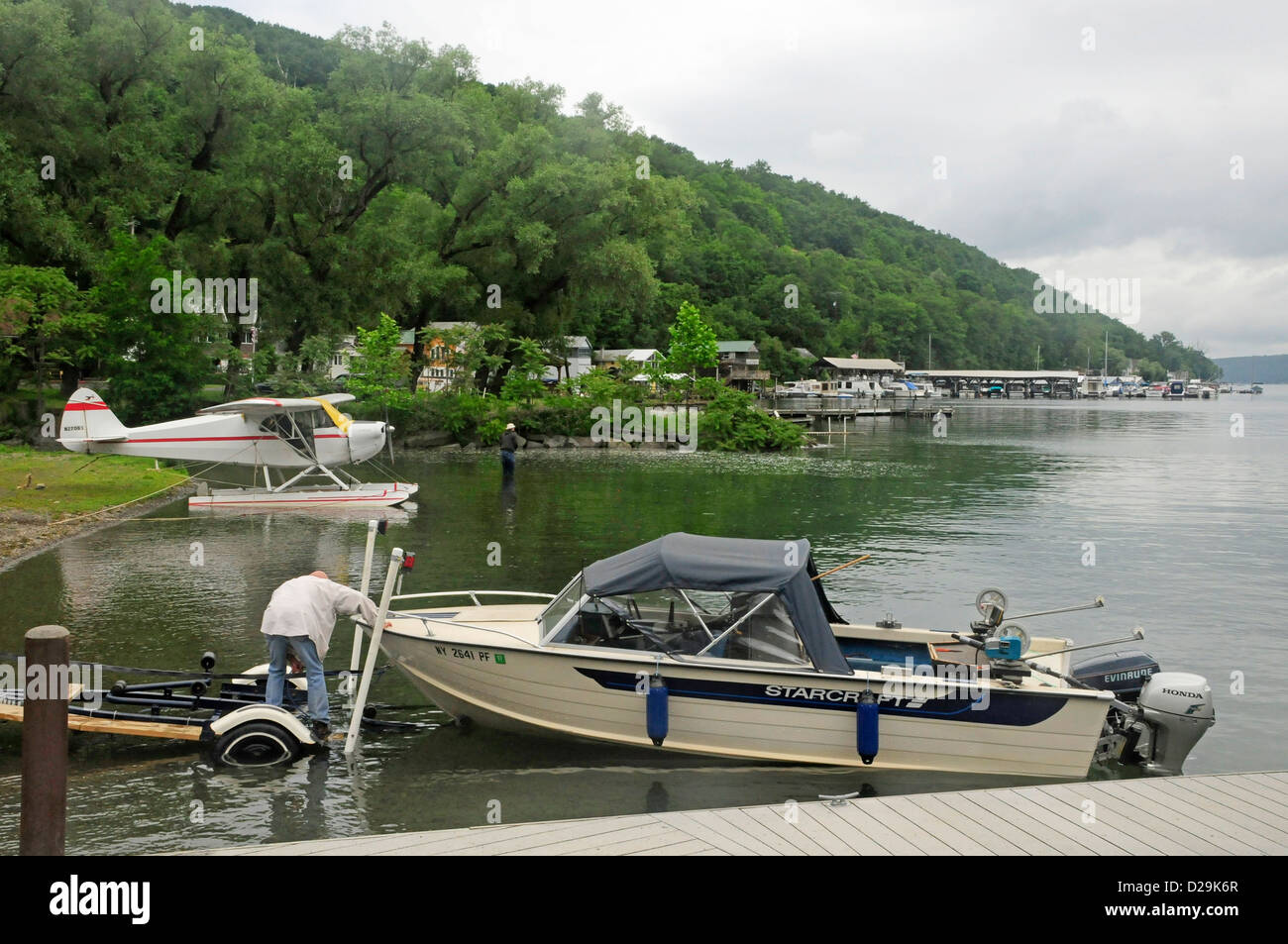 Keuka Lake, New York Stockfoto