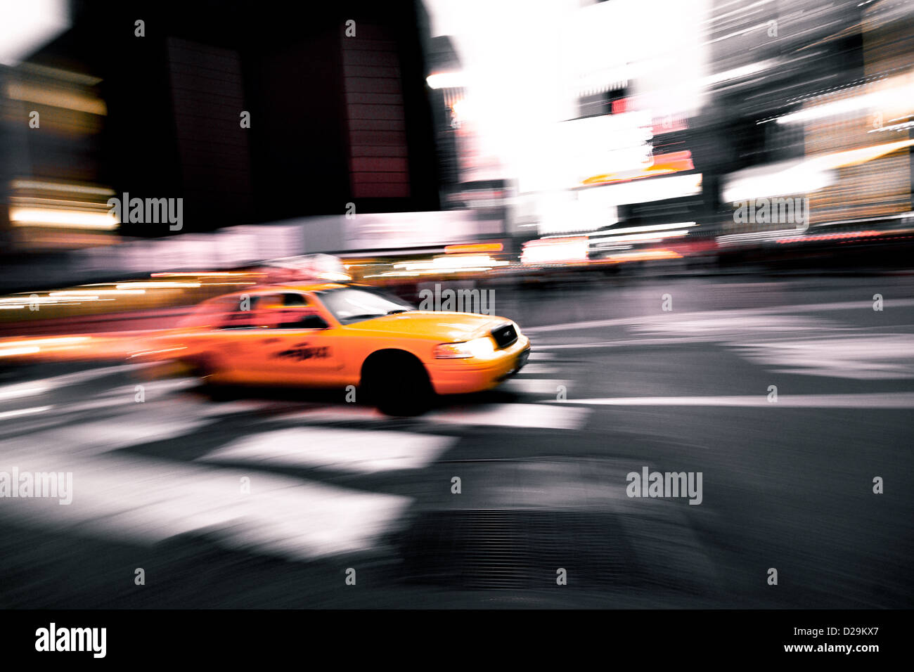 New York taxi Stockfoto
