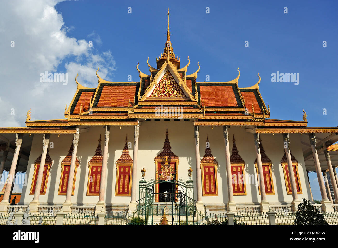 Königspalast, Phnom Penh, Kambodscha Stockfoto