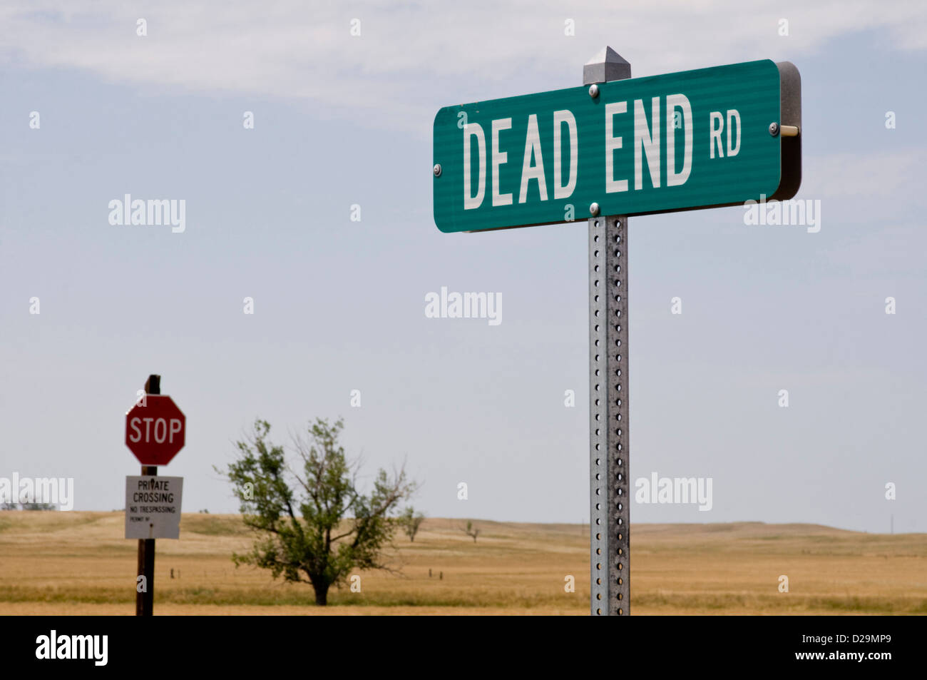 Straßenschild 'Private Road Dead End No Turn Around' - 45,7x30,5 Cm, Aluminium, UV-beständig, Für Auffahrt & Grundstück