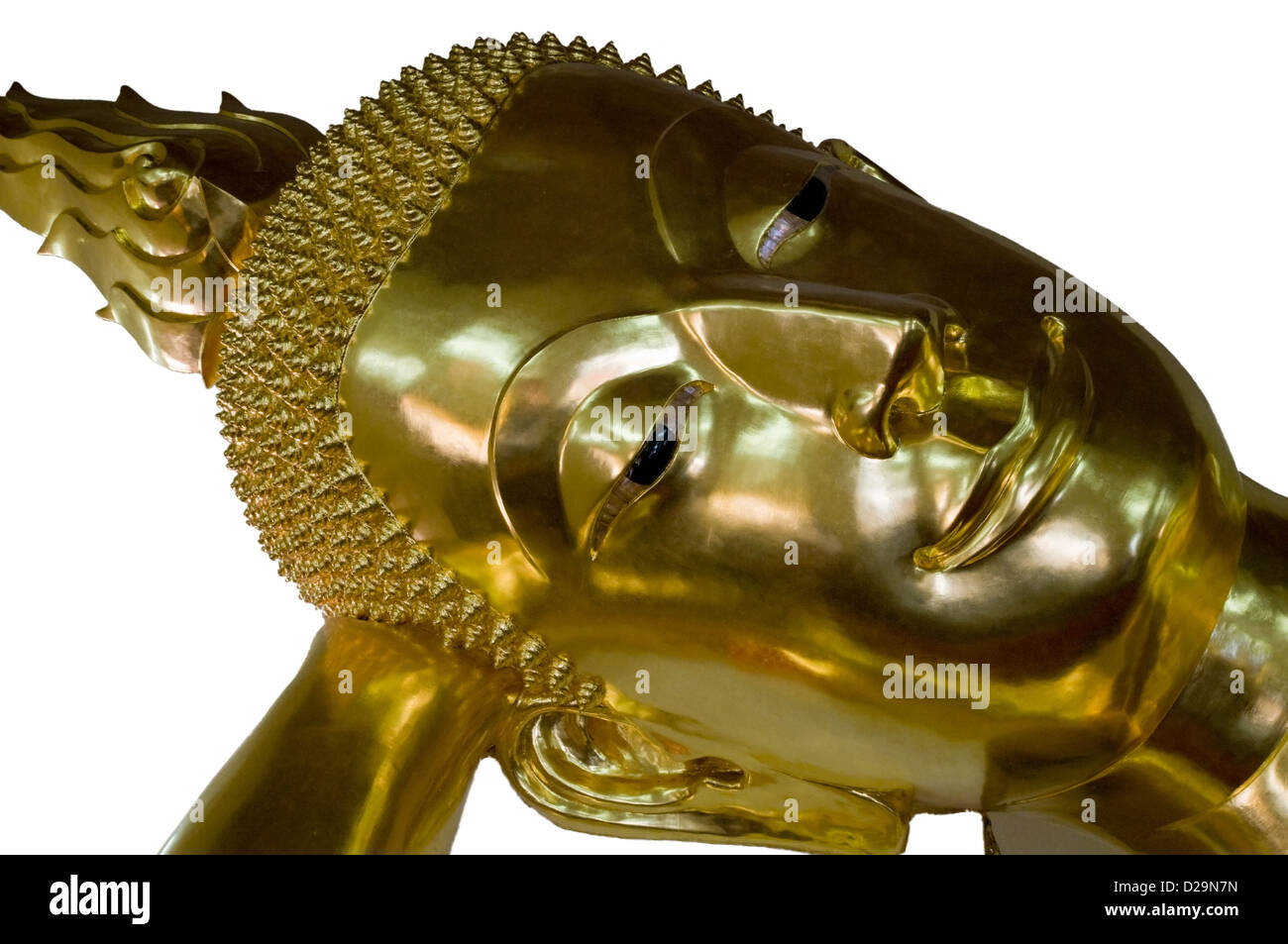 Ruhenden Buddha in Thailand Stockfoto