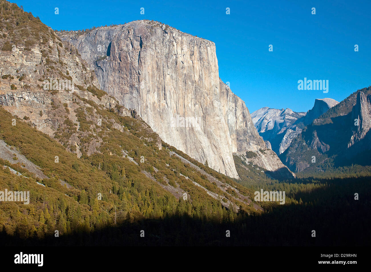 El Capitan, Yosemite Valley Stockfoto