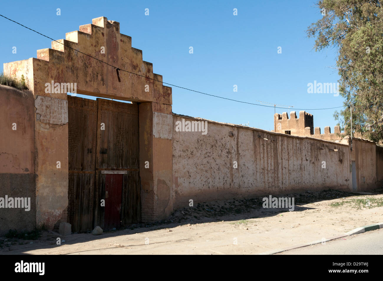 Kasbah, Taroudant, Berberdorf, Marokko Stockfoto