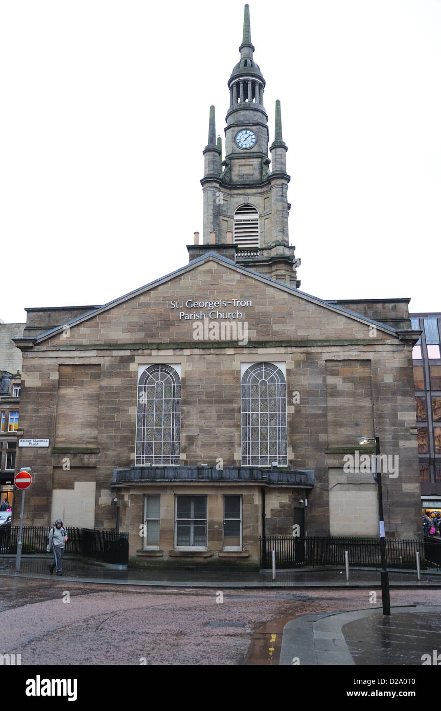 St Georges Tron Pfarrkirche befindet sich in Glasgow Stockfoto