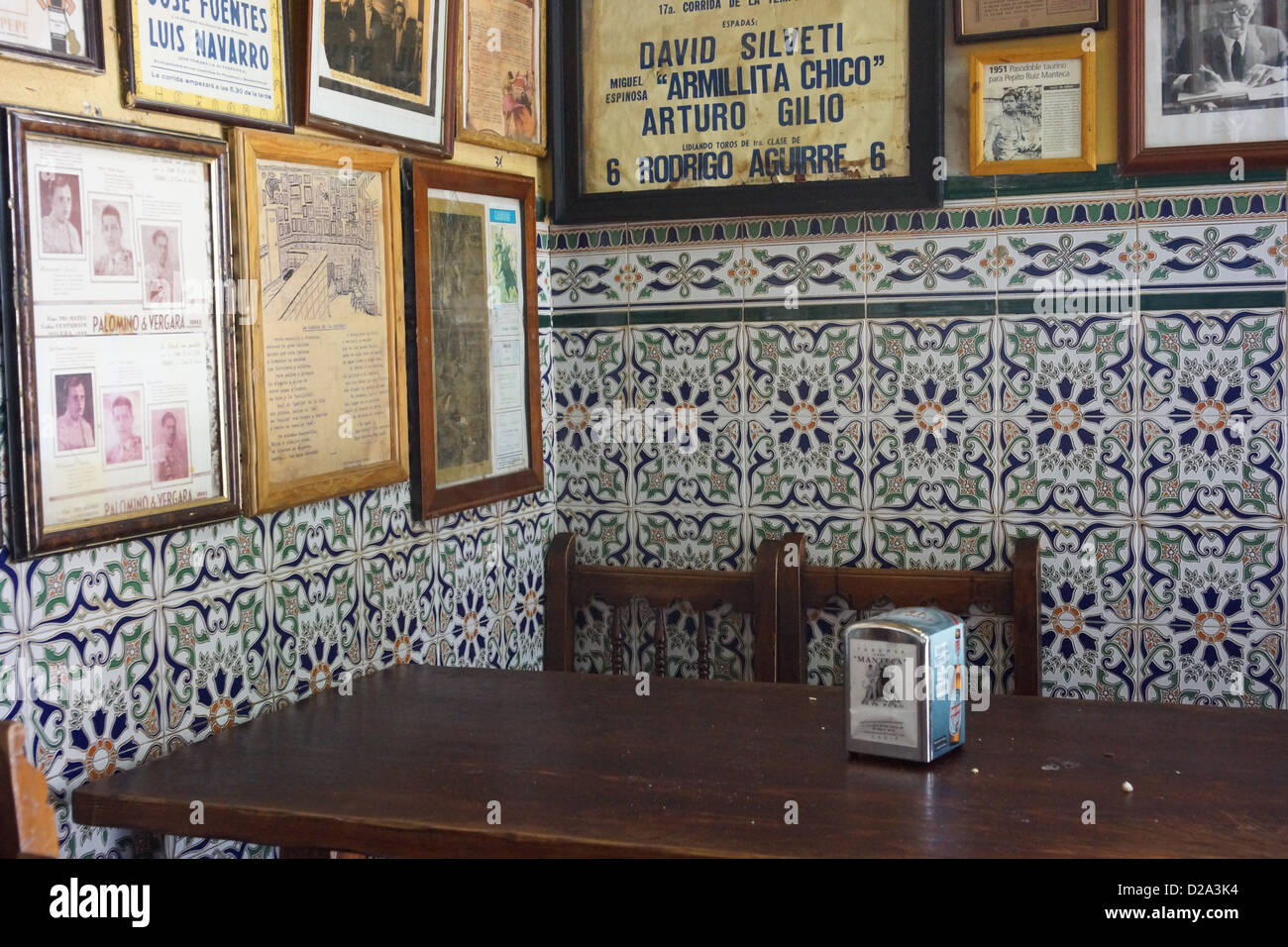 Casa Manteca bar Cadiz Spanien Andalusien Tapa Stockfoto