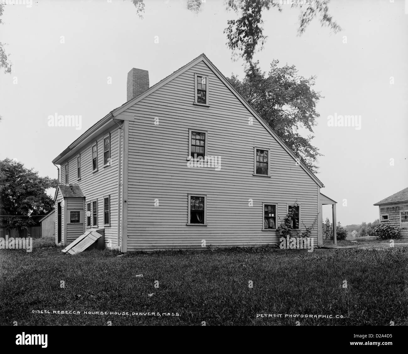 Rebecca Nourse [D.H. Krankenschwester] Haus, Danvers, Massachusetts Ca.1900 Stockfoto