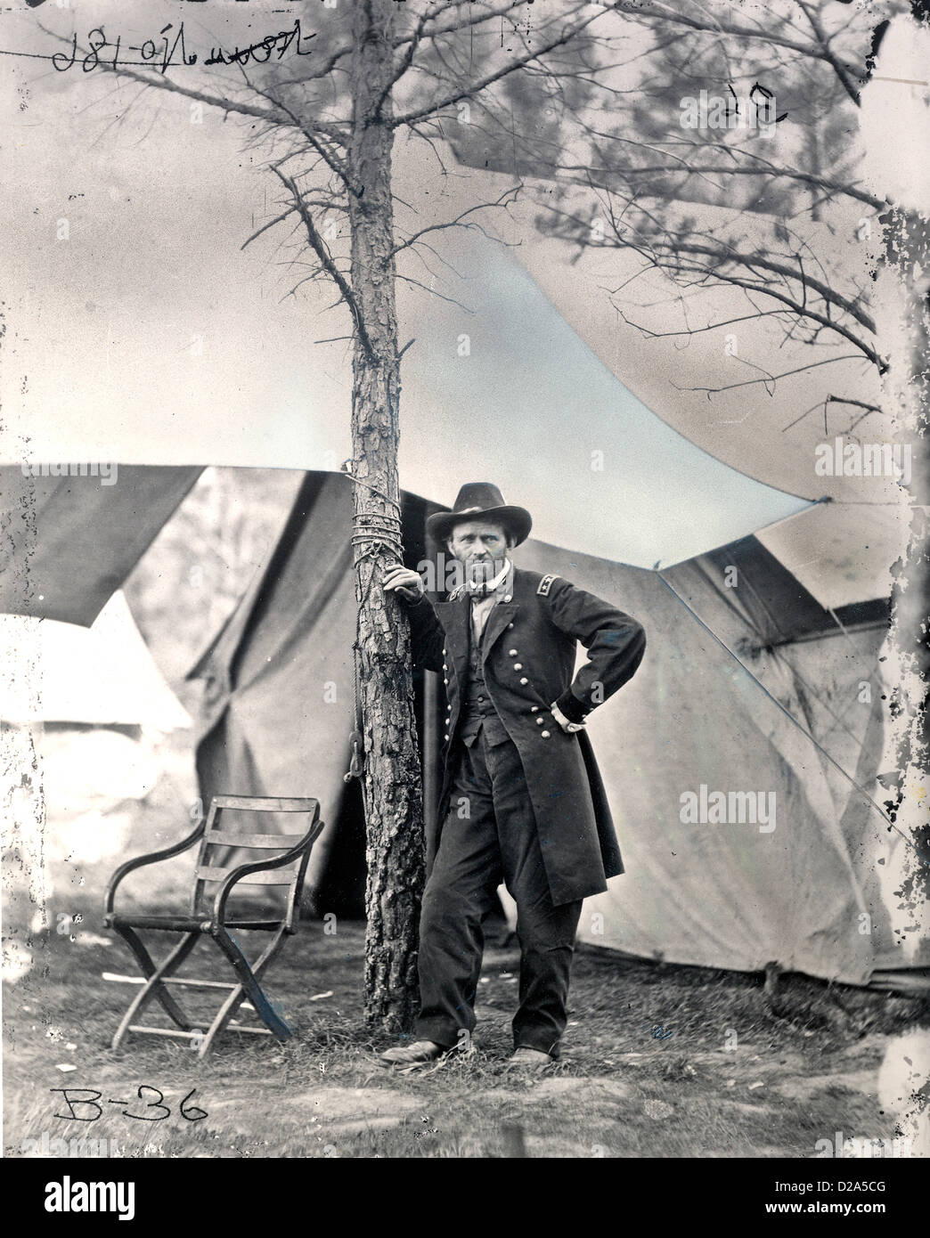 Ulysses S. Grant. Stockfoto