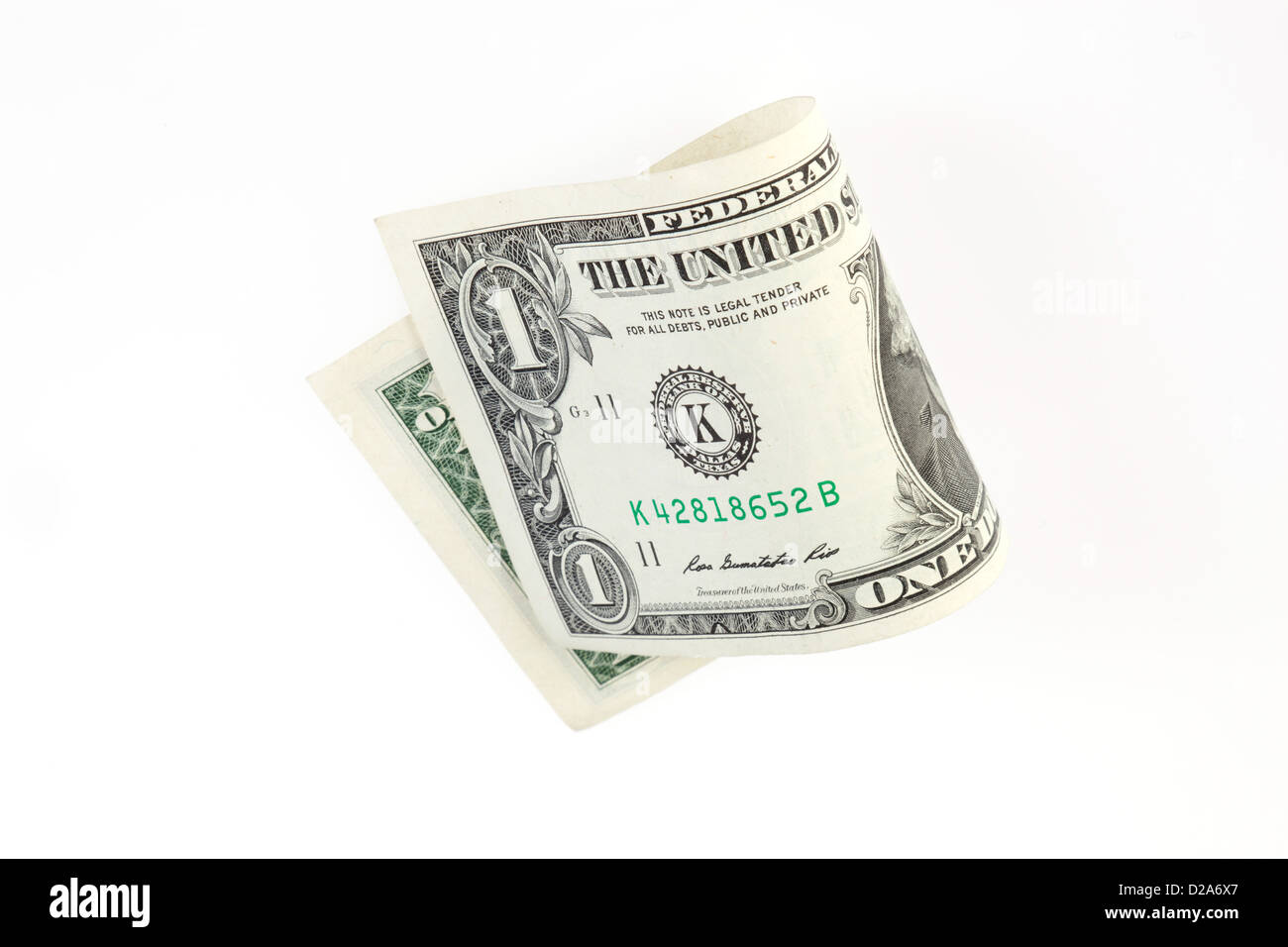 Berlin, Deutschland, 1-Dollar-Schein Stockfoto