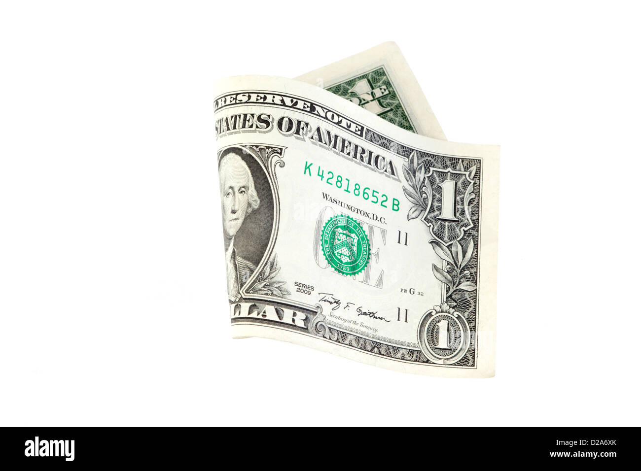 Berlin, Deutschland, 1-Dollar-Schein Stockfoto