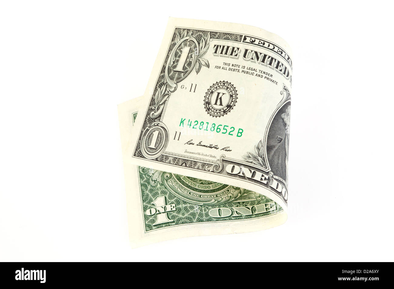 Berlin, Deutschland, 1-Dollar-Schein Stockfoto