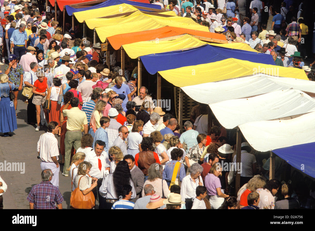 Santa Fe, New Mexico. Indischen Markt Stockfoto