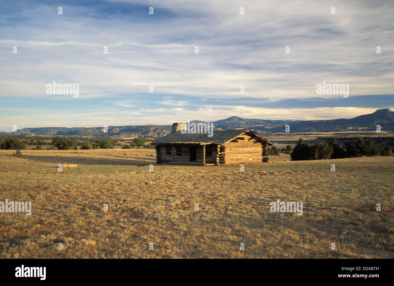 New Mexiko, Abiquiu. Geist-Ranch. Stockfoto