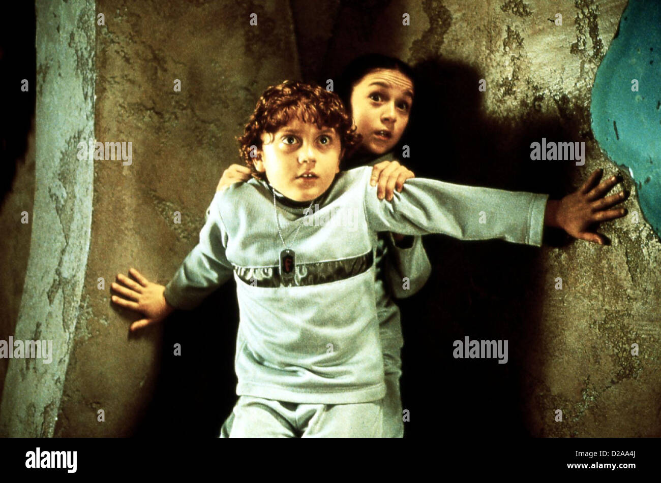 Spy Kids Spy Kids Daryl Sabara, Alexa Vega Juni (Daryl Sabara) Und Carmen (Alexa Vega) *** lokalen Caption *** 2001 Concorde Stockfoto