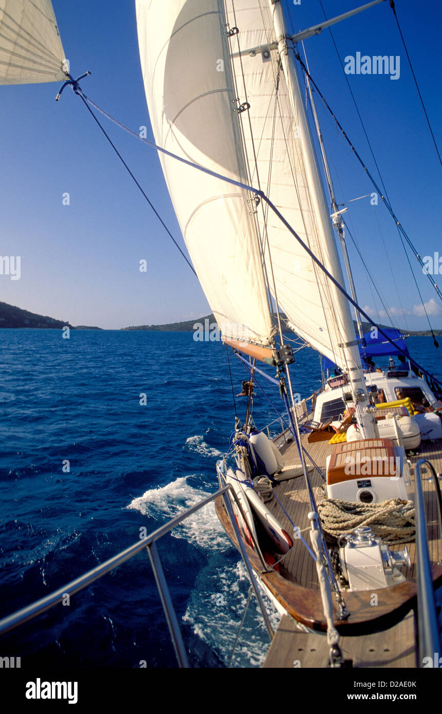 Segelboot Stockfoto