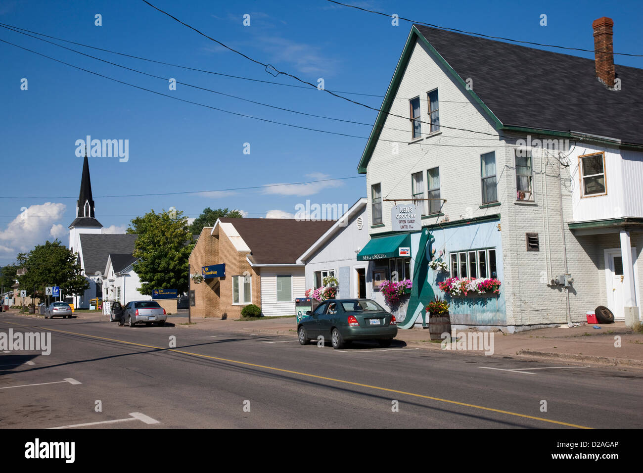 Die Stadt Amherst in Nova Scotia, Kanada Stockfoto