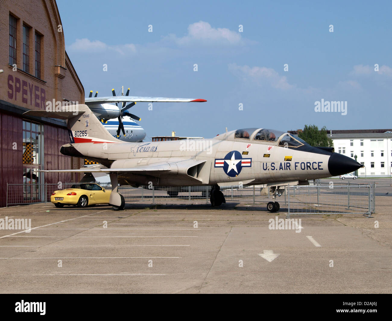 80265 Texaner McDonnell F-101 Voodoo Stockfoto