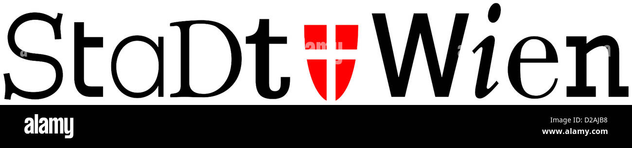 Wappen der österreichischen Hauptstadt Wien Stockfotografie Alamy