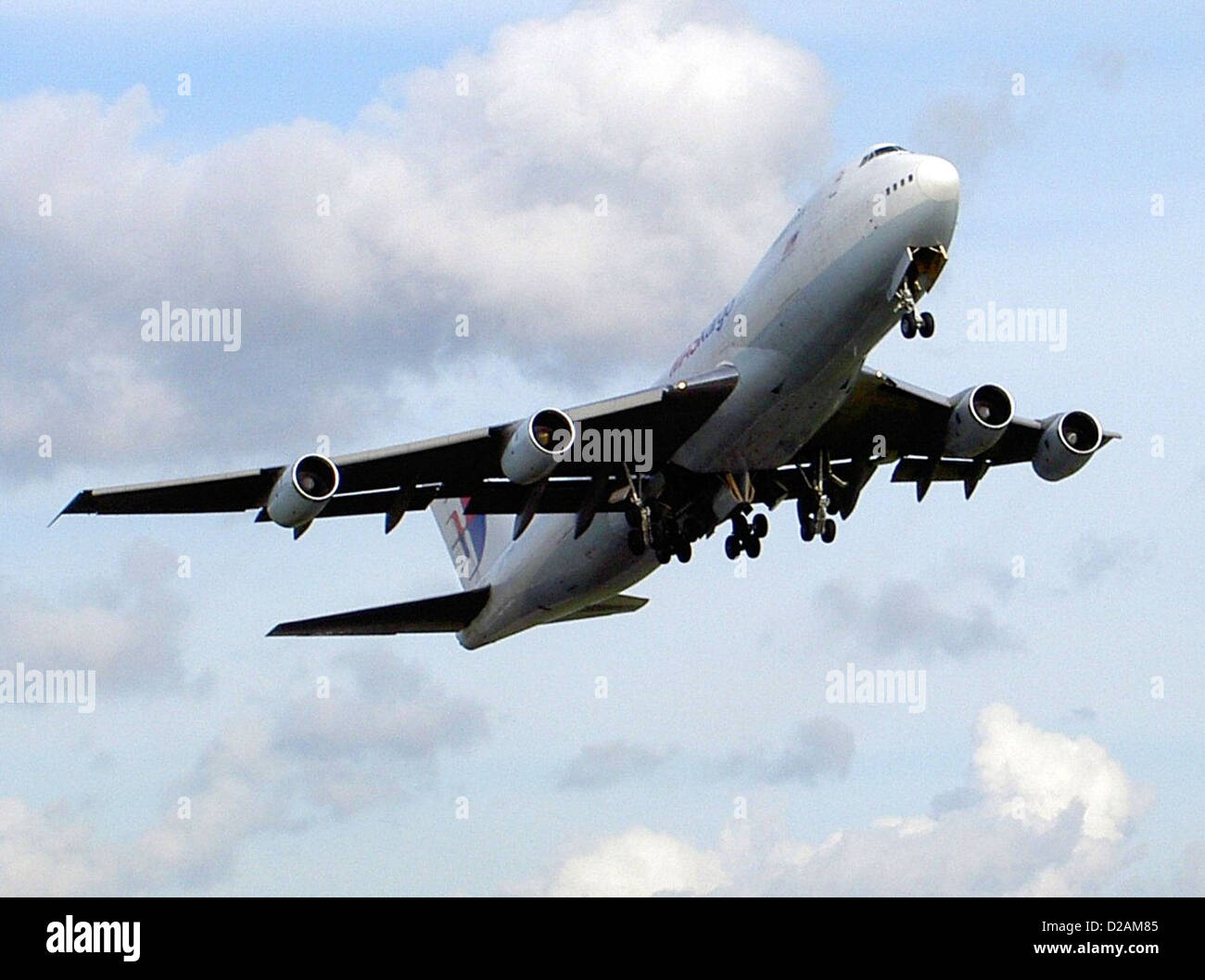 Boeing 747-2F6B TF-ARN Stockfoto