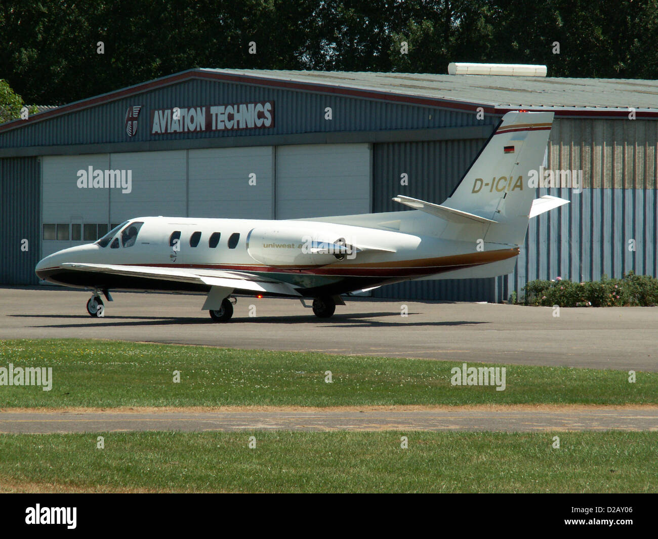 D-Alicia, Cessna CE550 Citation II c/n 550-378 Stockfoto