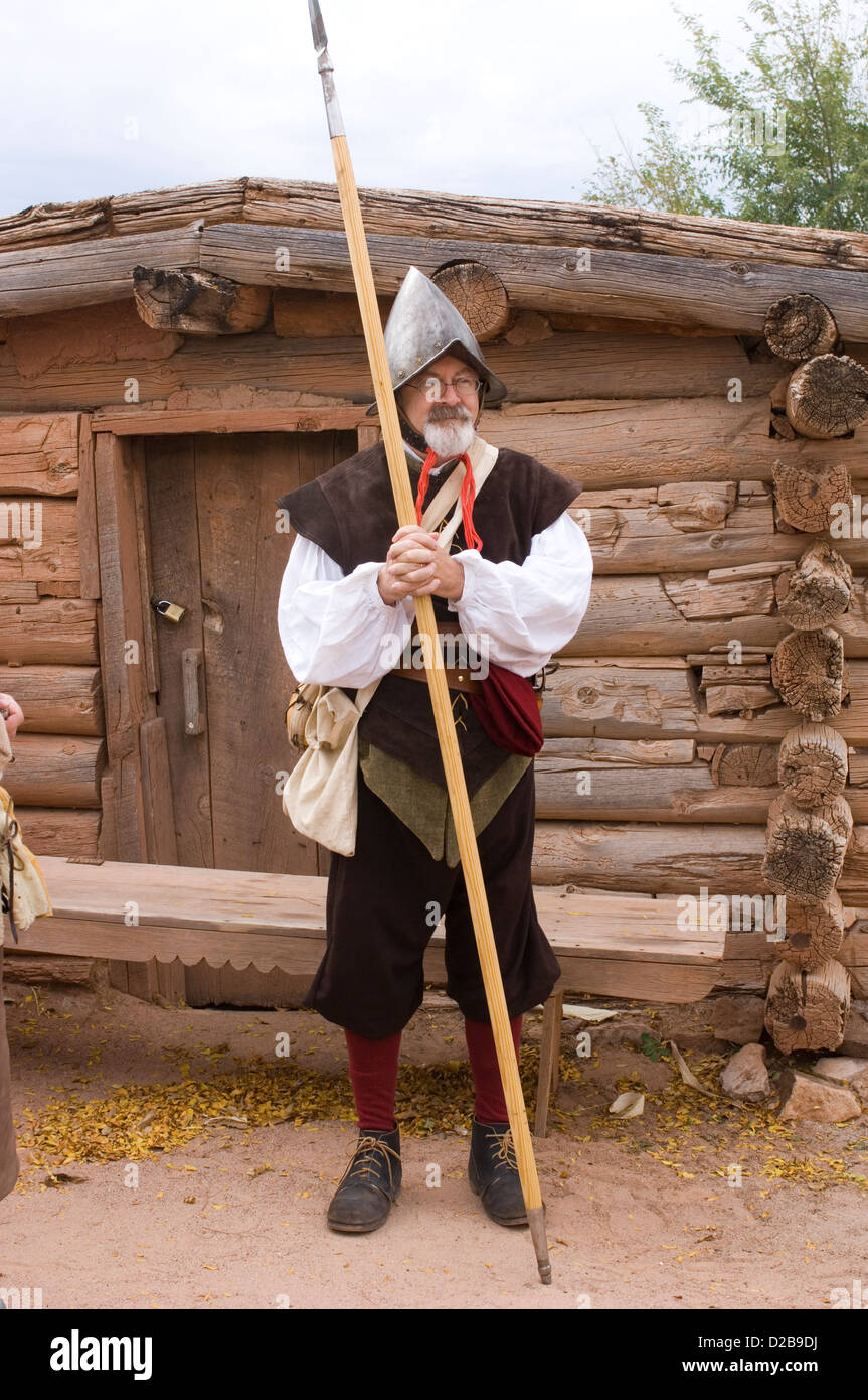 El Rancho De Las Golondrinas ist Living History Museum aus dem 18. Jahrhundert Spanisch kolonialen New Mexiko Süd Santa Fe war dies zuletzt Stockfoto