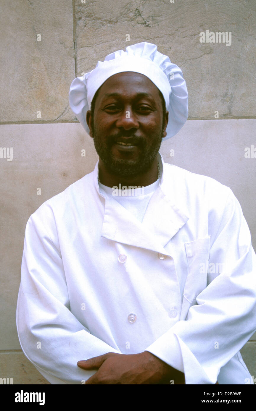 Porträt eines Kochs Stockfoto