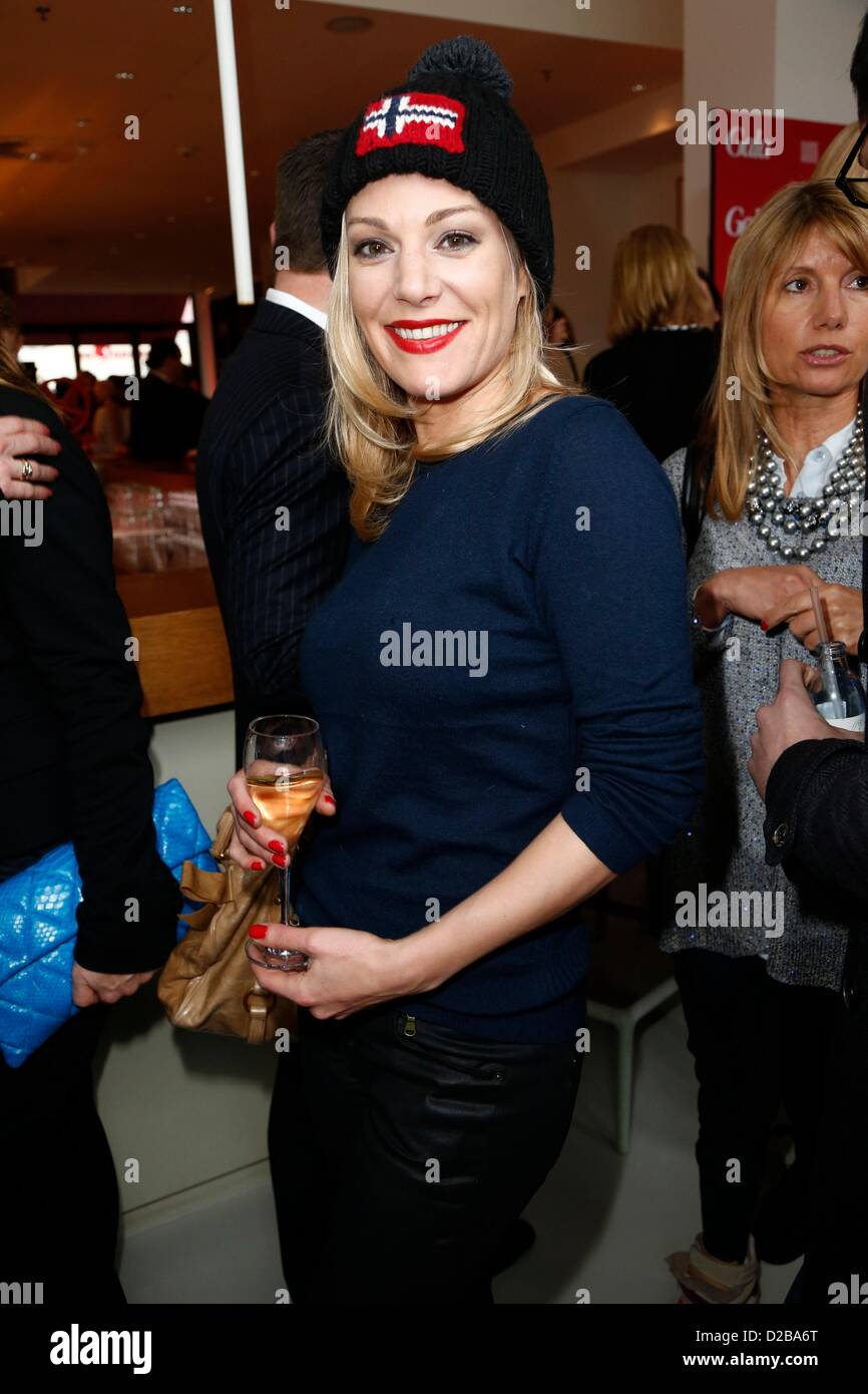 Eva Hassmann / GALA Fashion Brunch Im Ellington-Hotel / Mercedes Benz Fashion Week / HERBST / WINTER 2013 / Herbst / WINTER 2013 Berlin Stockfoto