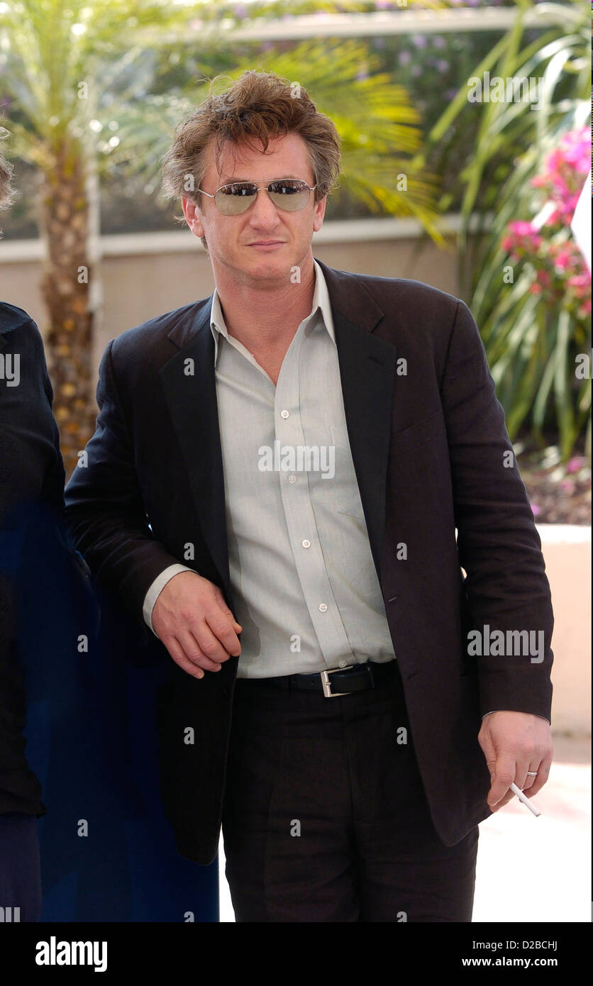 Festival De Cannes Filmfestival in Cannes. Abgebildete Schauspieler Sean Penn Stockfoto