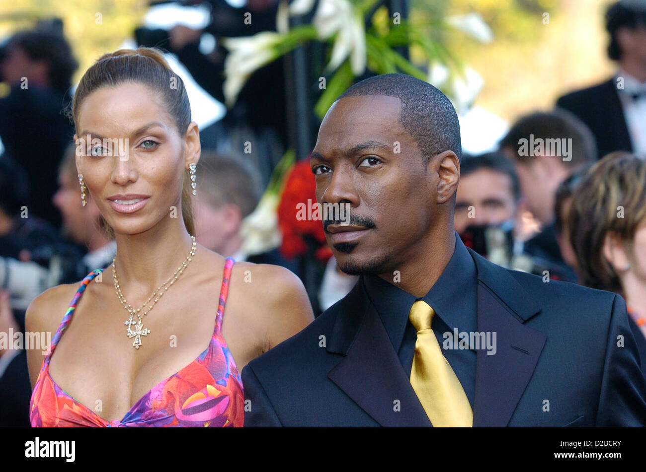 Festival De Cannes Filmfestival in Cannes auf dem roten Teppich Eddie Murphy und seine Frau. Stockfoto