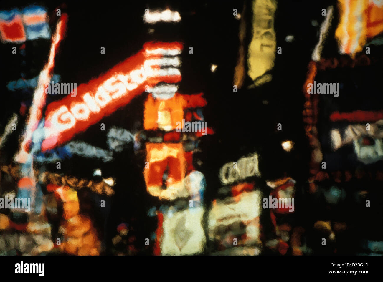 New York City. Times Square At Night. Stockfoto