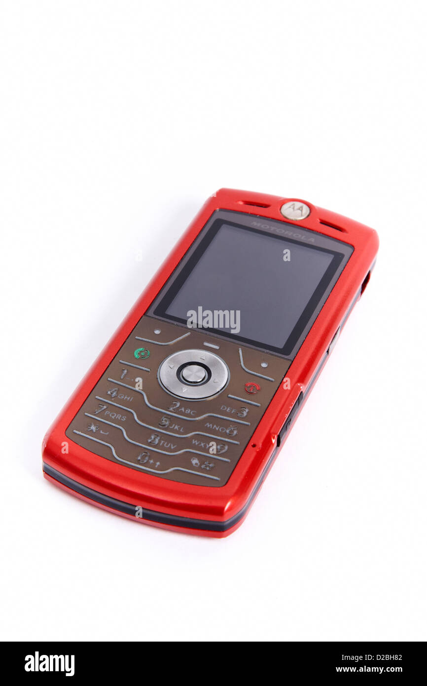 Motorola mobil Ausgeschnittene Stockfotos und -bilder - Alamy