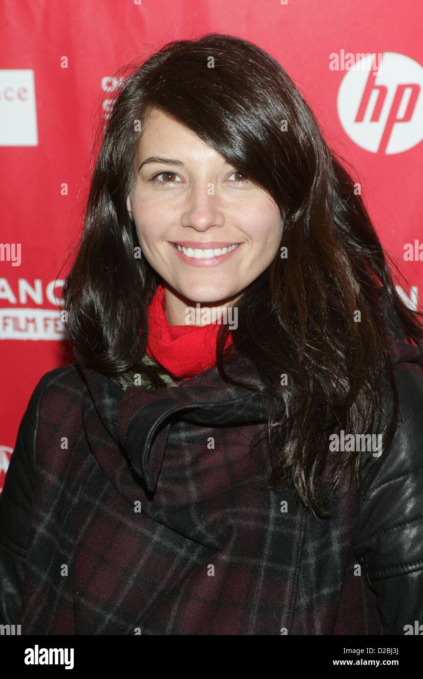 Tamara Feldman im Ankunftsbereich für die spektakuläre jetzt Premiere 2013 Sundance Film Festival, Library Center Theatre, Park City, UT 18. Januar 2013. Foto von: James Atoa/Everett Collection Stockfoto