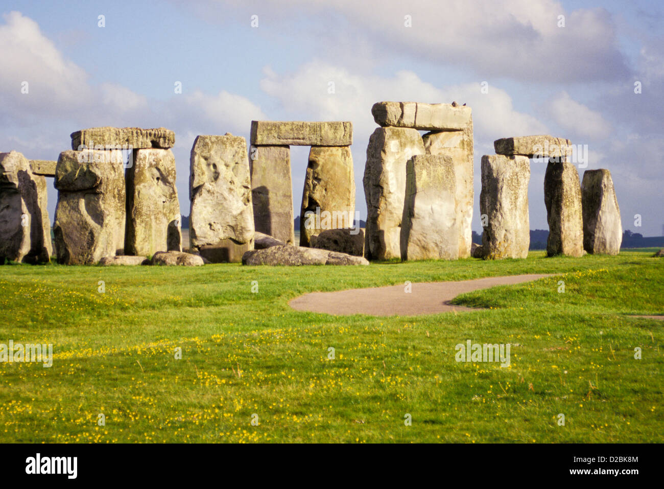 Stonehenge in Wiltshire, England. Stockfoto