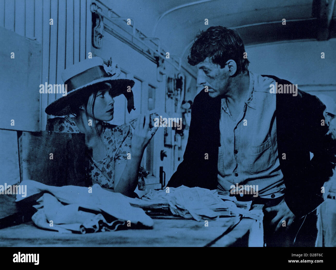 Sterben Sie Faust Der Rebellen Boxcar Bertha Szenenbild-- Stockfoto