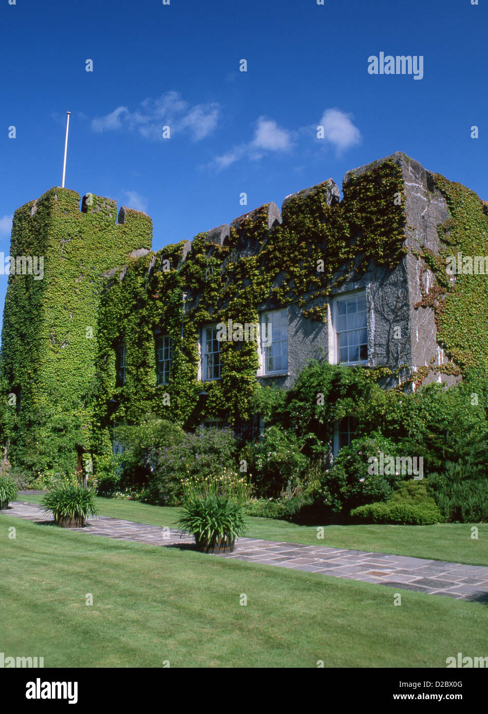 Fonmon Castle Vale von Glamorgan South Wales UK Stockfoto