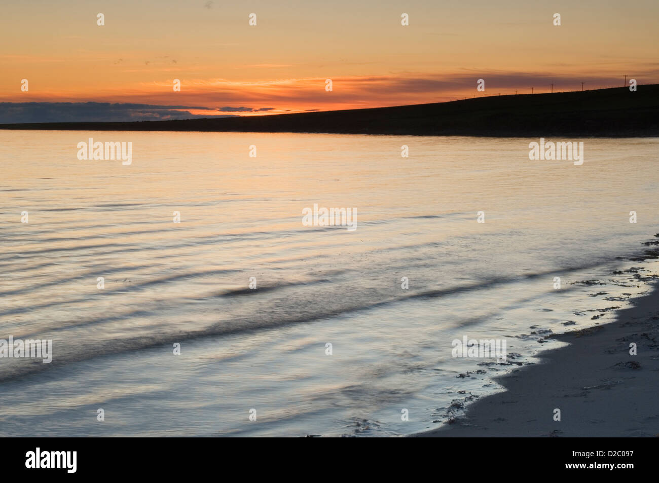 St. Catherines Bay, Stronsay, Orkney Inseln, Schottland. Stockfoto