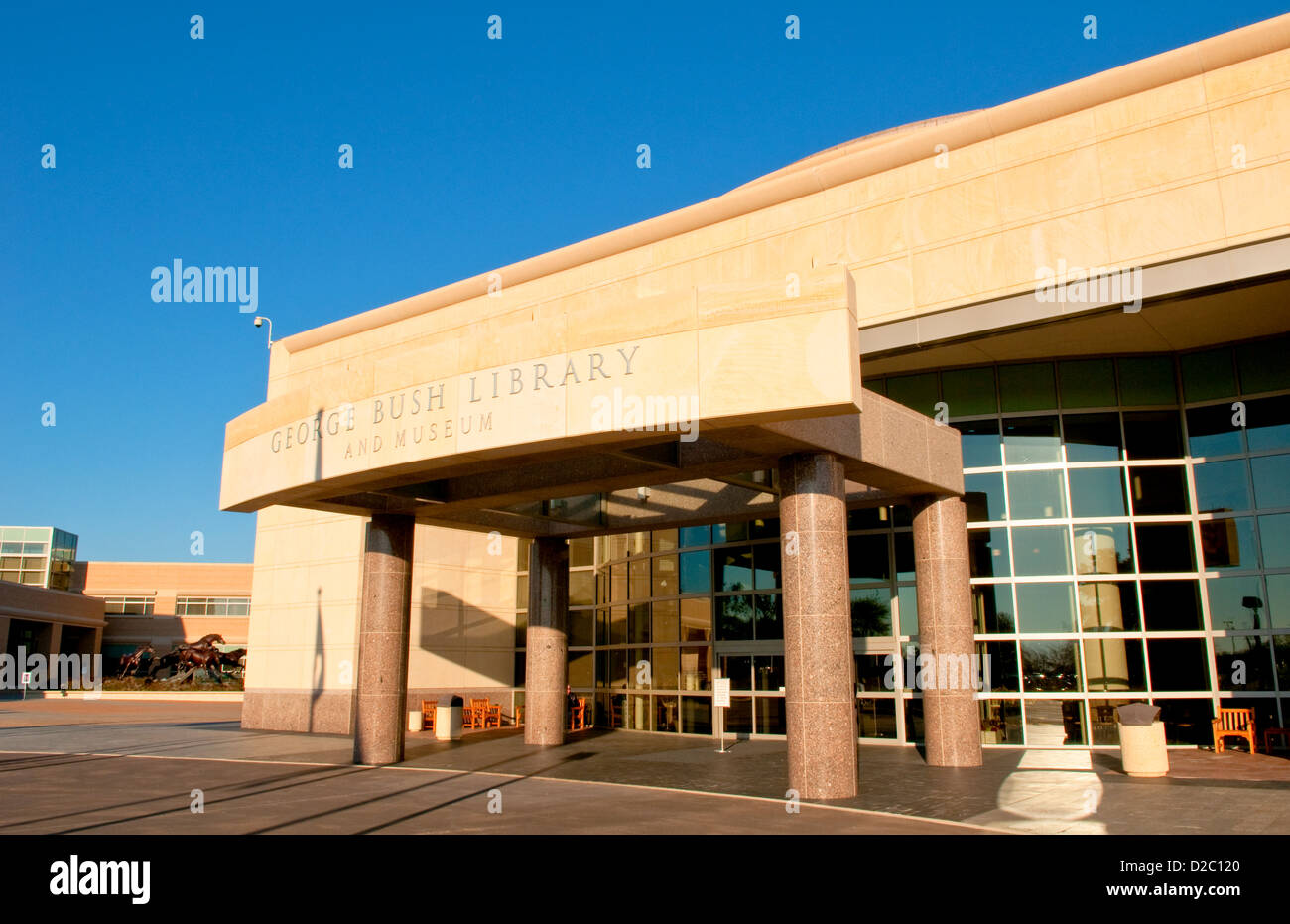 George H.W. Bush Bibliothek an Texas A & M University In College Station, Texas Stockfoto