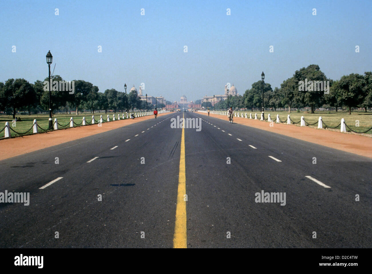 Raj Path, New Delhi, Indien Stockfoto