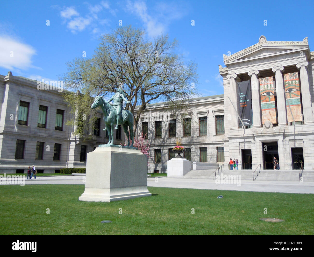 Museum Of Fine Arts, Boston, Massachusetts Stockfoto