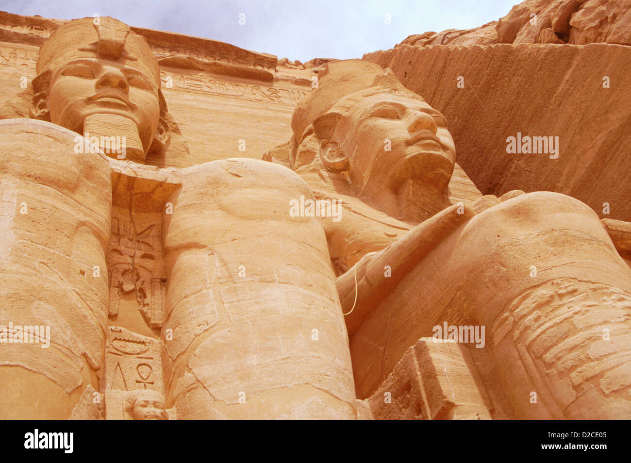 Ägypten. Abu Simbel. Tempel von Ramses Ii Stockfoto