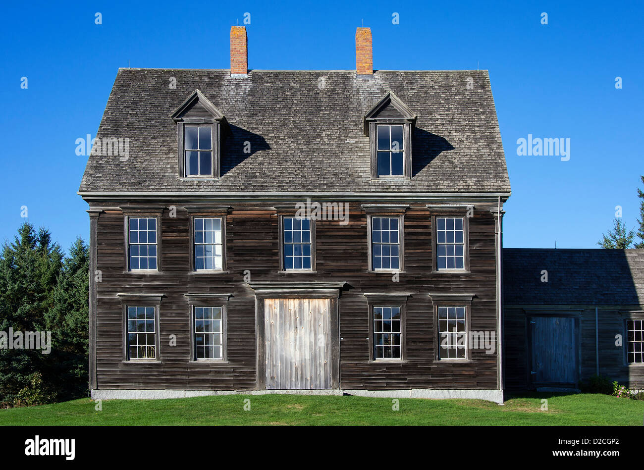 Die Olsen-Haus, Cushing, Maine, USA. Berühmt geworden durch Maler Andrew Wyeth Stockfoto